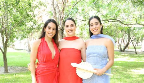  Alejandra Martínez, Miriam González y Daniela de la Huerta.