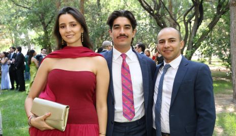  Cristina Nava, José María Rodríguez y Jaime Villalobos.