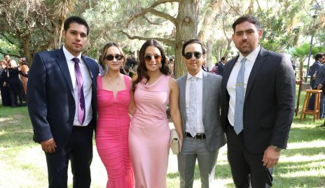  Andrés Bringas, Estrella Aguilar, Ana Martha Martínez,  Jorge Puente y José Luis.