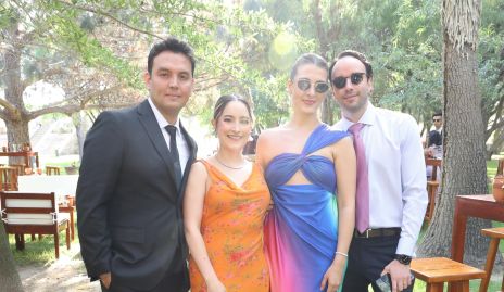 Adrián Medina, Tatiana Lesea, Vero Pérez y Pato Meade.