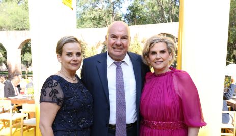  Mónica, Quique y Gaby Portillo.