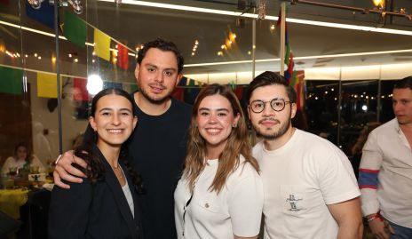  Marlú Estrada, Leo Gordoa, Isabela Motilla y Juan Pablo Martínez.