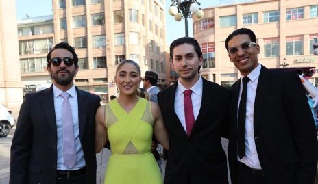  David García, Blanca Marcela Villarreal, Patricio Ávila y Jaime Rosales.