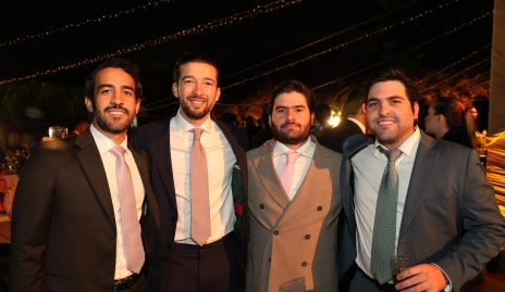  David García, Johan Werge, Antonio Esper y Jorge Esper.