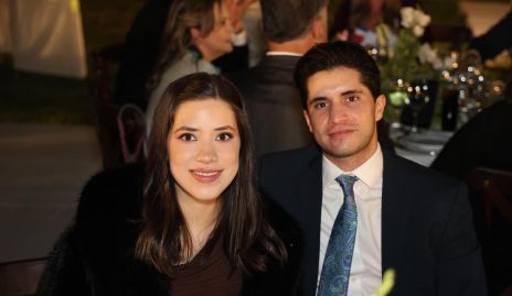  Ana Gaby Alba y Andrés González.