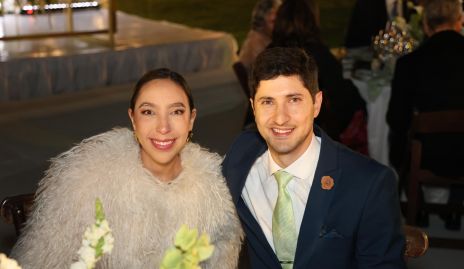  Ana Lucía Chevaile y Genaro Saldívar.
