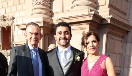  Alejandro Pérez, Alfonso Jerez y Ana Emelia Tobías.