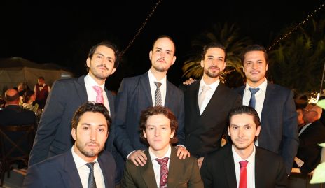  Juan Pablo Lomelí, Nacho Gascón, Luis Diego Reverte, Rodrigo Díaz de León, Sebastián Ramírez, Patricio del Pozo y Patricio Ávila.