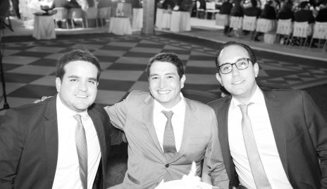  Víctor Aldasoro, Alberto Villanueva y José Guillermo Silva.