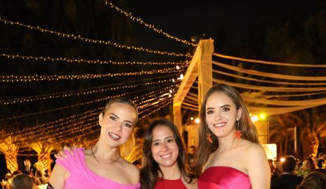  Ximena Zamanillo, Paty Silva y María Malo.