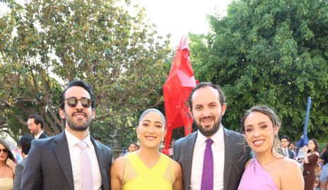  David García, Marcela Villarreal, Eduardo Zepeda y Paola Ascanio.