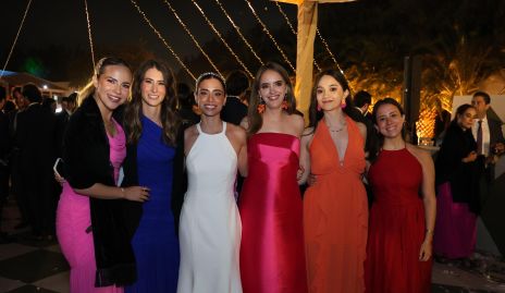 Ximena Zamanillo, Nuria Oliva, Susana De Luna, María Malo, Sofía Urizar y Paty Silva.