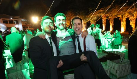  Ignacio, Alfonso Jerez y Javier Barragán.