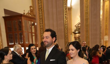  Carlos González y Paulina Aldrett.