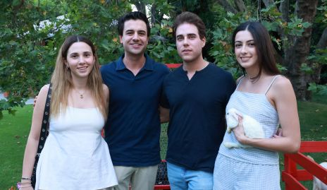  Chiara Pizzuto, Gerardo Valle, Tomás Alcalde y Marina Nieto.