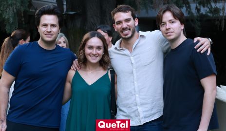  Bernardo Herrera, Maria Uría, Benjamín Martin Alba y Pablo Herrera.