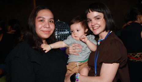  Dani Cervantes, Emilio Mendizábal y Tania Barrios.