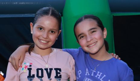  Emilia Hinojosa y Bárbara Ascanio.
