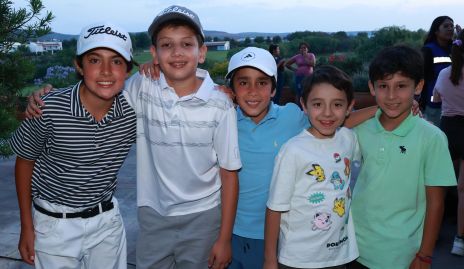  Luis Manuel Calzada, Braulio Sainz, Paolo Calzada, André  y Luis José García.