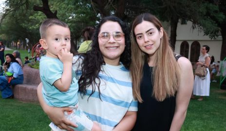  Elena Maldonado, Emiliano Maldonado y María.