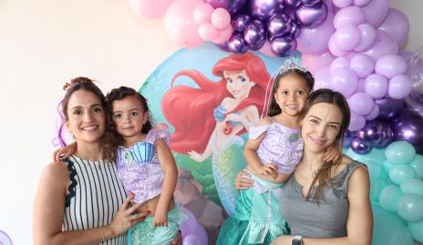  Mariana Salazar, Macarena Monsech, Marina Reverte y Andrea Narváez.
