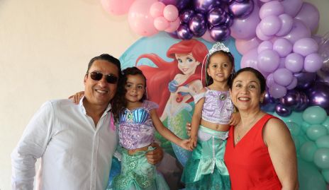  José Antonio Salazar, Macarena Monsech, Marina Reverte y Lupita Salazar.