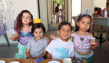  Macarena, Félix, André y Marina.