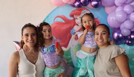  Lupis Reverte, Macarena Monsech, Marina Reverte y Andrea Salazar.