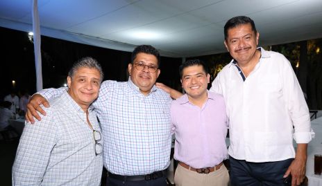  Gustavo Ayala, Mario Veliz, Pablo Magaña y Arturo Segoviano.