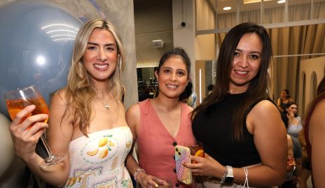  Valeria Pineda, Mariel Sandoval y Saide Ponce.