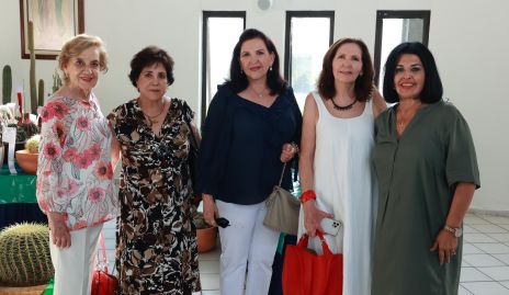  Cristina Canova, Gela de la Rosa, Laura Solís, Lila Ahumada y Diana Reyes.