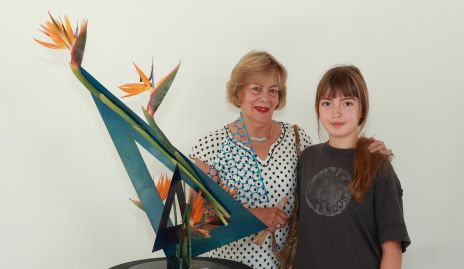  Chela Berrones y Cecilia Sánchez.