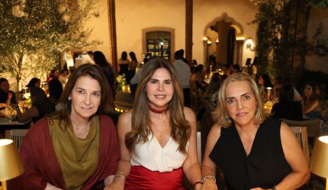  Tawi Garza, Martha Diez Gutiérrez y Mimí Hinojosa.