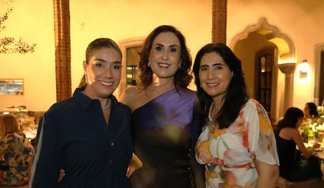  Silvy de la Vega, Verónica Zepeda y Gema de la Vega.
