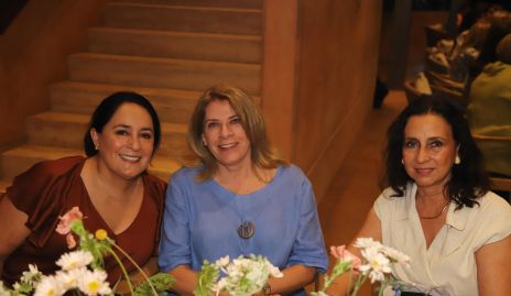  Laura Rodríguez, Benilde Díaz Infante y Carmen Bravo.