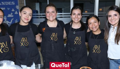 Montse Silva, Jacqueline Jiménez, Lupina Acevedo, Alejandra Ramírez, Claudia Ponce y Carolina Ramírez.