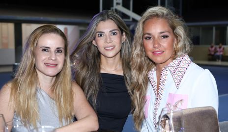  Michelle Baeza, Imelda Martínez y María Torres.