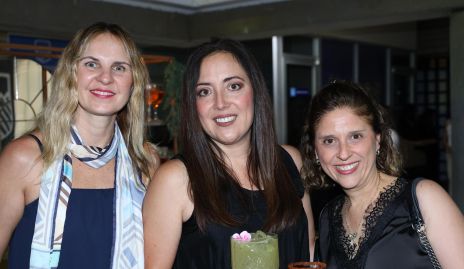  Leila Silva, Amparo Gordillo y Maricarmen Alderete.