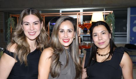  Vero Barberito, Ale Ortega y Sofí Grijalva.