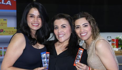   Janahi Landeros, Rocío Moreno y Mari Hernández.