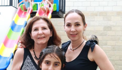  Lila Ahumada, Inés Güemes y Lila Medina.