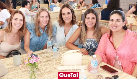  Paty García, Lucia, Maria Soto Mayor, Maria José Barragán y Marina Flores.