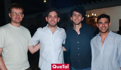  José Antonio Gutiérrez, Mario González, Andrés Correa y Juan Carlos Pérez.