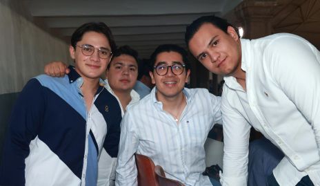  Ivan Zúñiga, Rafael Urtaza, Anuar Ríos y Patricio Hernández.