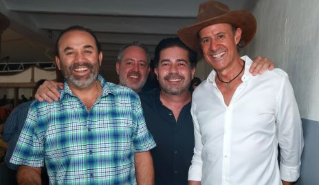  Ricardo Trujillo, Daniel Carreras, Roberto Navarro y Gildo Gutiérrez.
