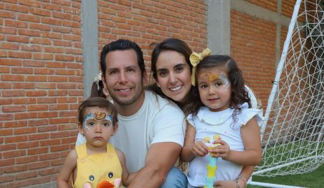  Marcelo Castillo, Juan Pablo Castillo, Lu Borbolla y Camila Castillo.