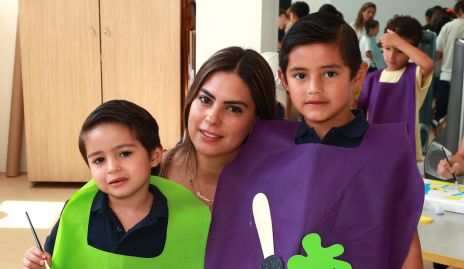  Bárbara Berrones, Juan Pablo y José Miguel Rojo.