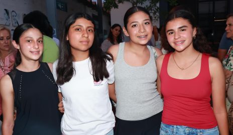 Marijó Hernández, Isa Lozano, Monserrat Aguilar e Isa Azuara.