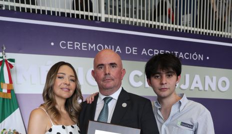  Giovanna Araujo, Francisco y Pablo Martínez.