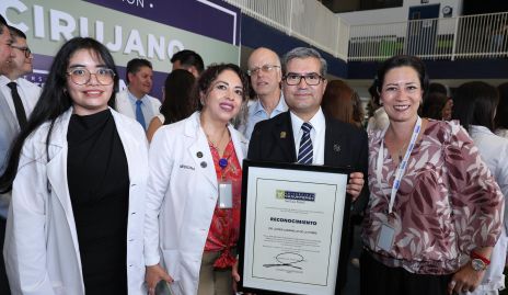  Carol, Esmeralda, Javier Jaramillo y Diana Ochoa.